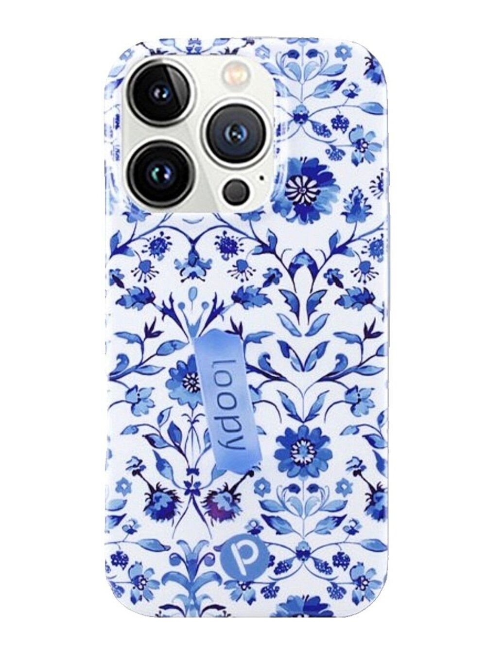 NWT Loopy BLUE WILLOW  iPhone 15 Pro Max Phone Case - Righty